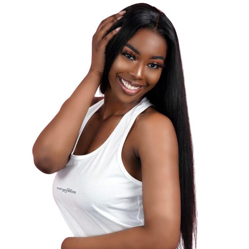Malaysian Straight 100% Human Hair Bundles Private Label