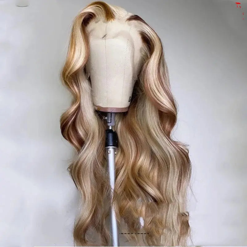 Brown Blonde Colored Human Hair WigNabea Uty My Store
