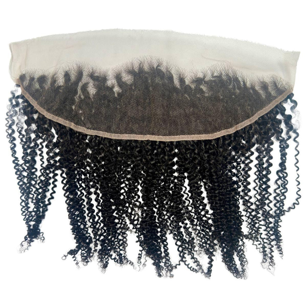 Afro Kinky 13x4 HD Lace Human Hair Frontal Private Label