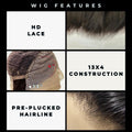 Body Wave 13x4 HD Lace Front Human Hair Wig Private Label