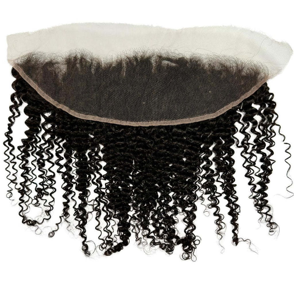 Jerry Curl 13x4 HD Lace Human Hair Frontal Private Label