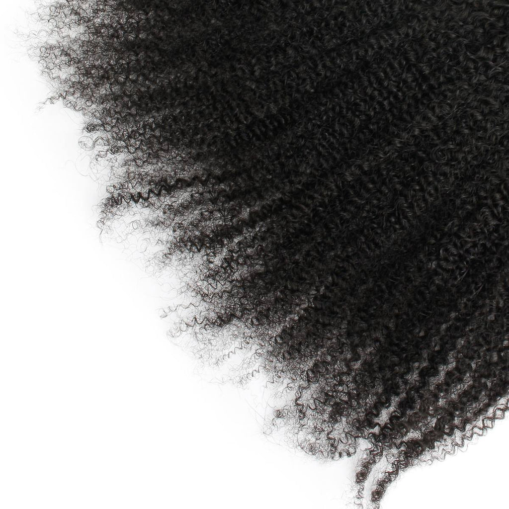 Afro Kinky 13x6 HD Lace Human Hair Frontal Private Label