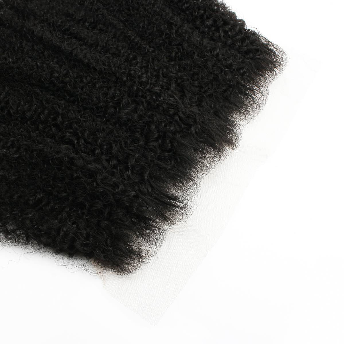 Afro Kinky 13x6 HD Lace Human Hair Frontal Private Label