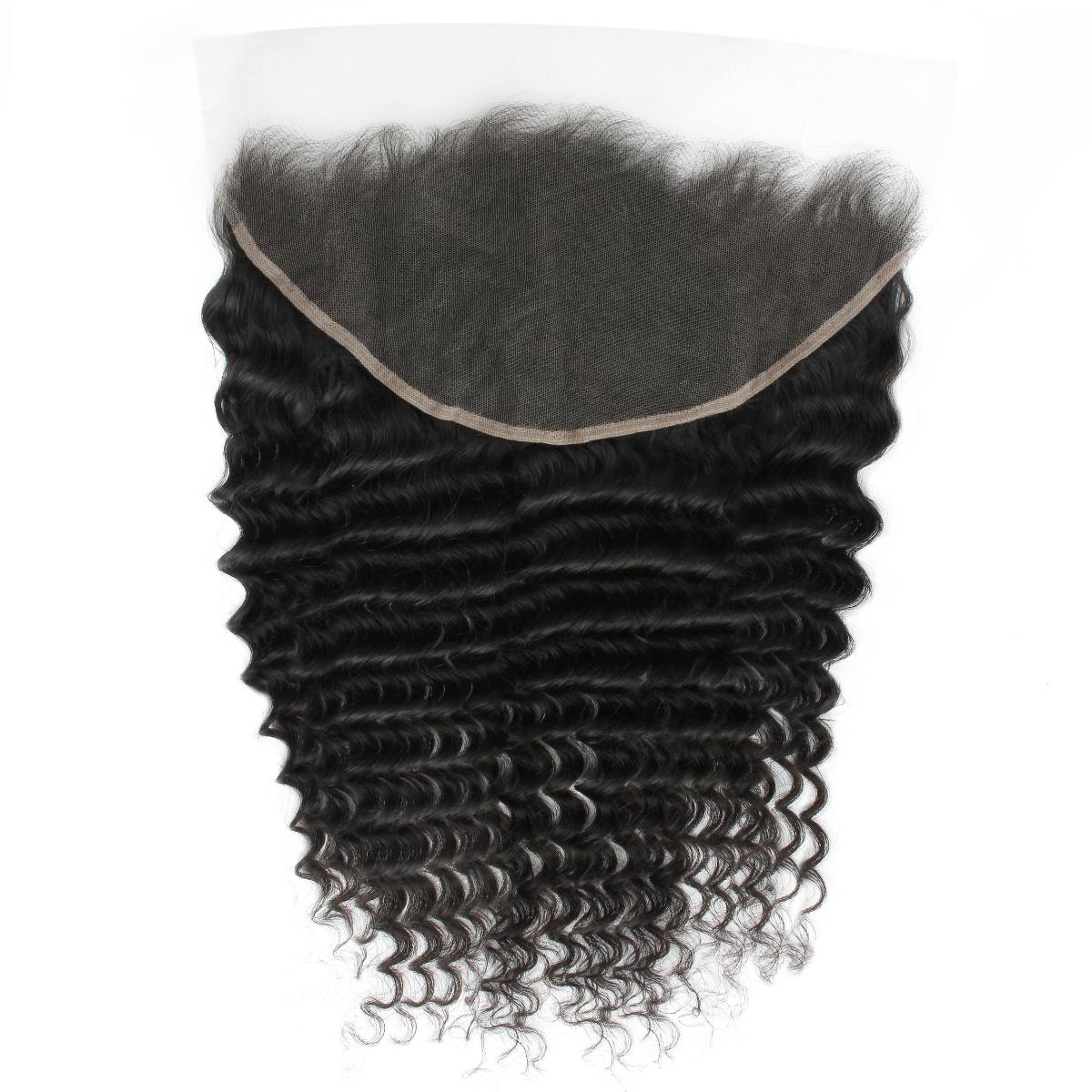 Deep Wave 13x6 HD Lace Human Hair Frontal Private Label