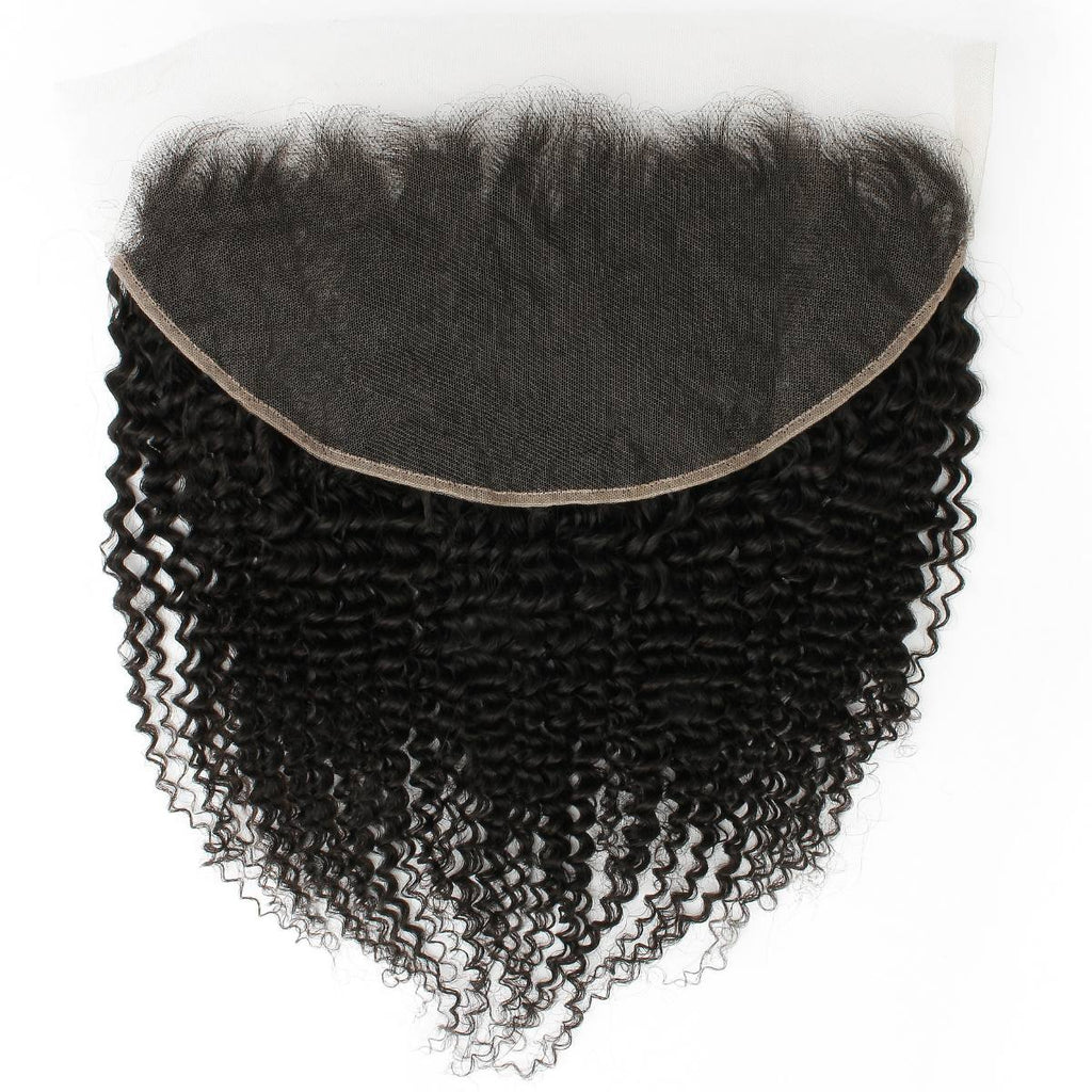Jerry Curl 13x6 HD Lace Human Hair Frontal Private Label