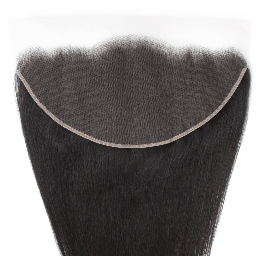 Straight 13x6 HD Lace Human Hair Frontal Private Label