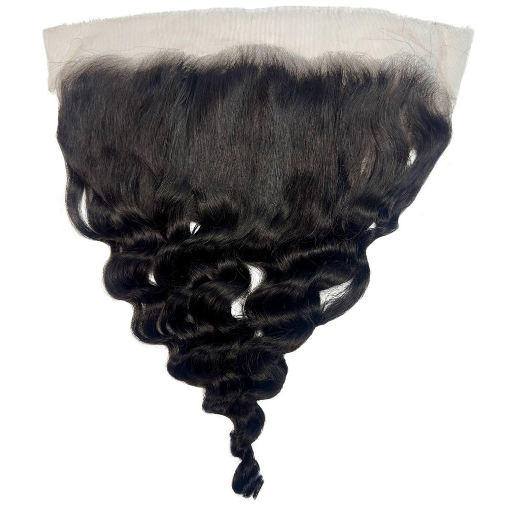 Loose Wave 13x6 HD Lace Human Hair Frontal Private Label