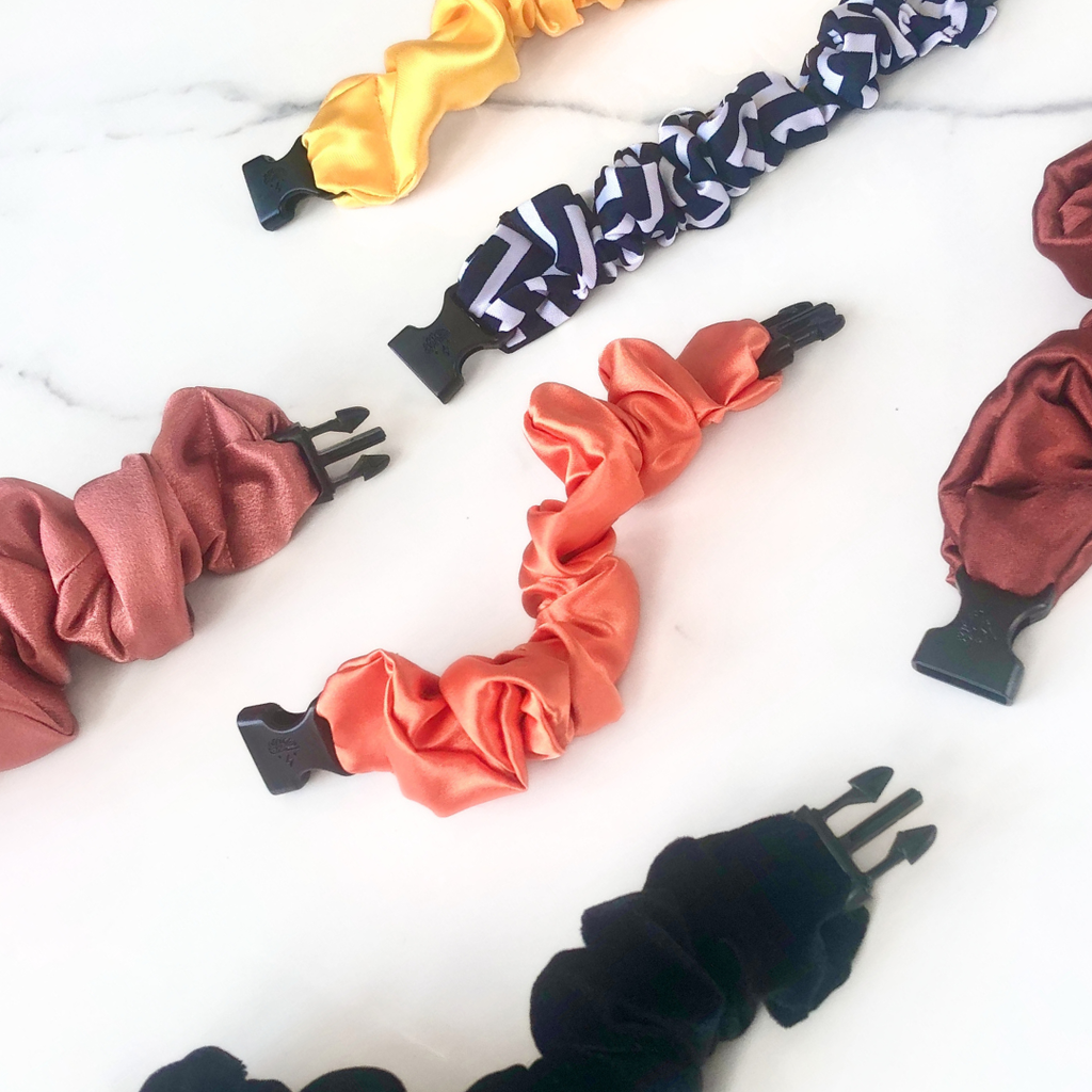 Warm Collection Buckle Scrunchies - No Snagging, No Tangles Buckle Scrunchies by RE.STATEMENT