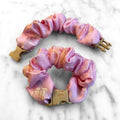 Empress Pink Buckle Scrunchie - Lunar New Year Áo Dài - No Snagging, No Tangles Buckle Scrunchies by RE.STATEMENT
