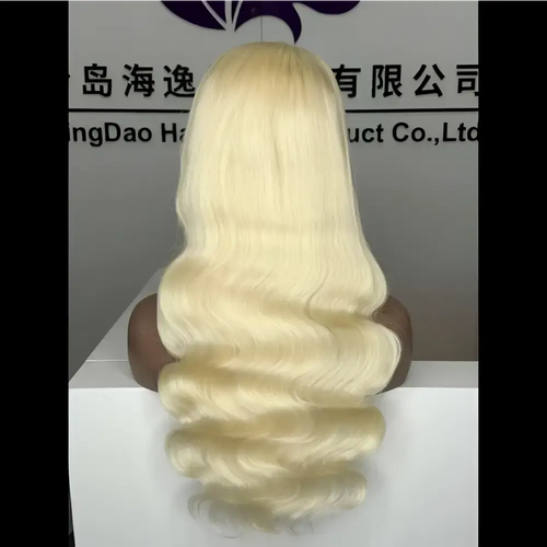 30 Inch HD 13x4 Blonde Body Wave Human Hair Wig Royalessencelux