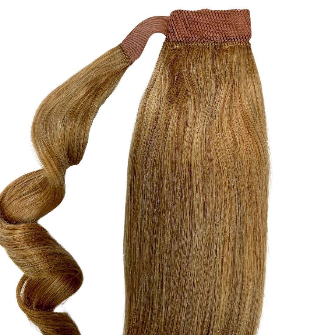 Honey Blonde 100% Human Hair Ponytail Extension Private Label