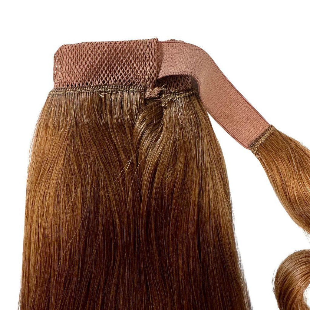 Auburn 100% Human Hair Ponytail Extension Private Label