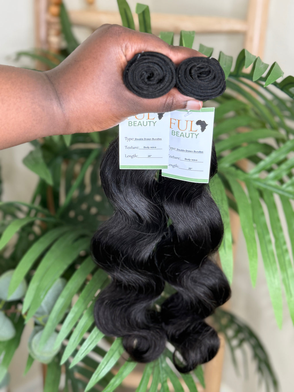 Body Wave Wefted Bundle Fula Beauty