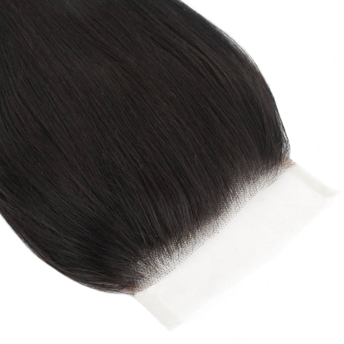Straight 5x5 Transparent Lace Human Hair Closure Private Label