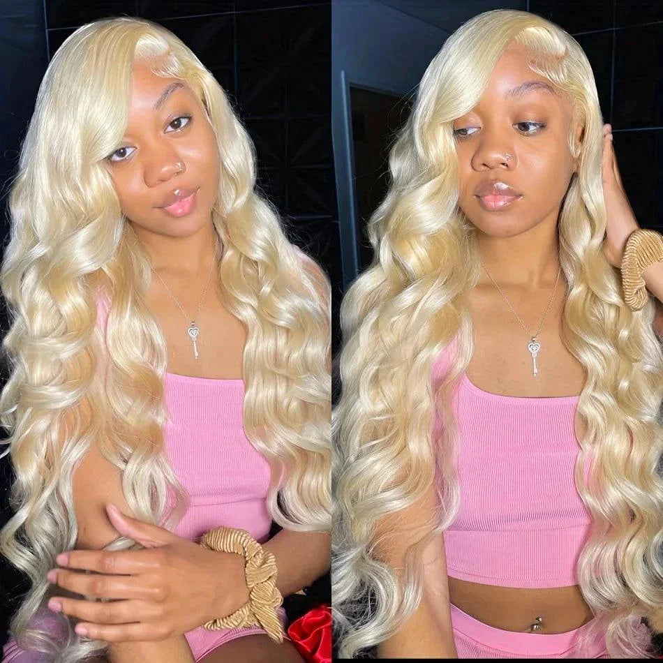 613 Blonde HD Lace Frontal Wig | 13x6 & 13x4 Body Wave Human Hair