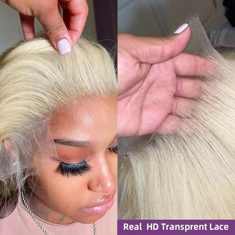 613 Blonde HD Lace Frontal Wig | 13x6 & 13x4 Body Wave Human Hair