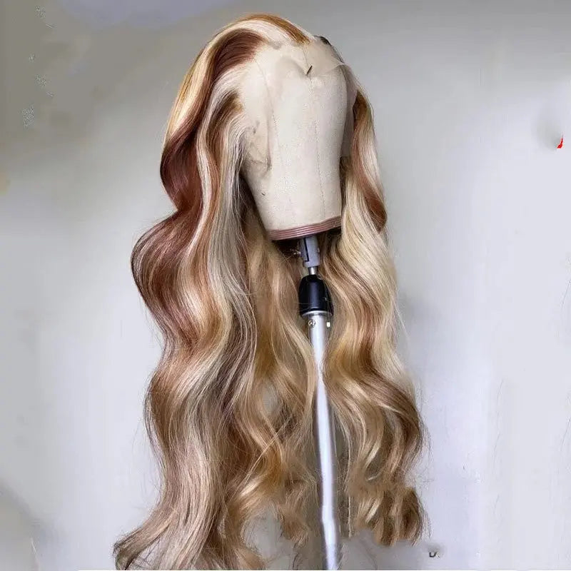 Brown Blonde Colored Human Hair WigNabea Uty My Store