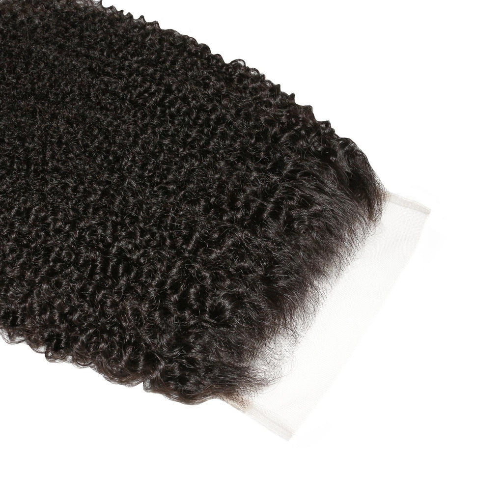 Afro Kinky 6x6 HD Lace Human Hair Closure Private Label