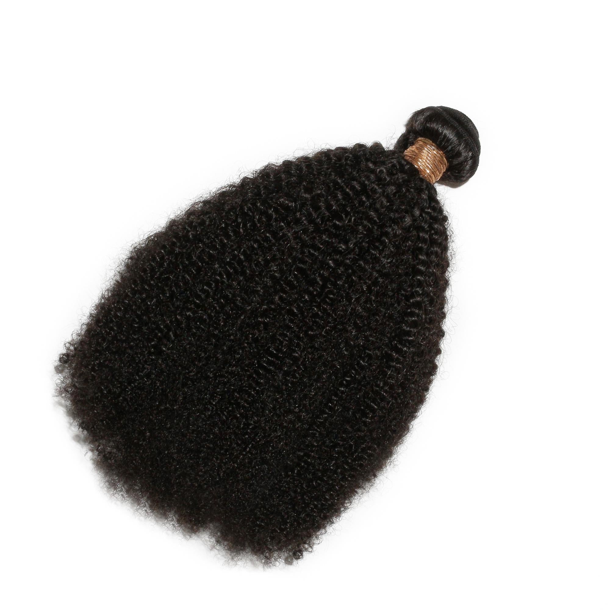 Afro Kinky Curly 100% Human Hair Bundles Private Label