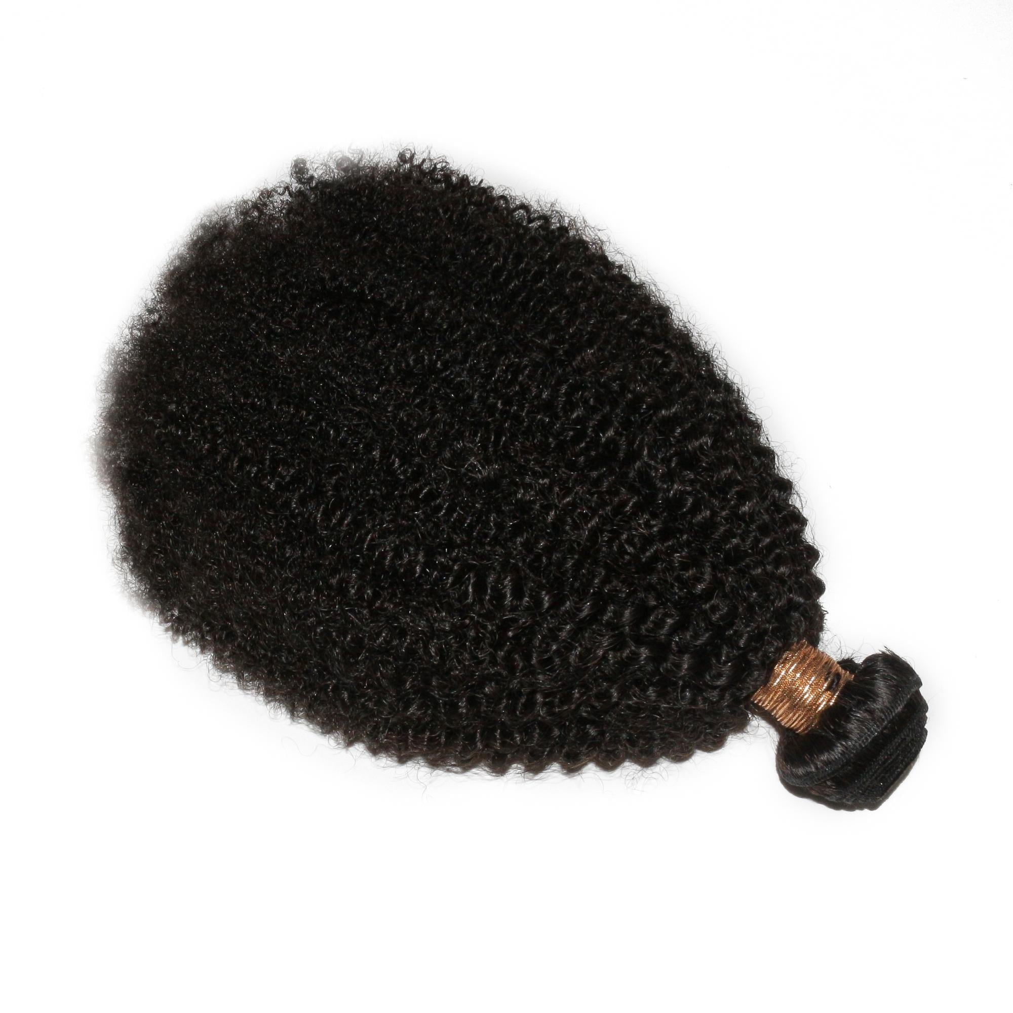 Afro Kinky Curly 100% Human Hair Bundles Private Label