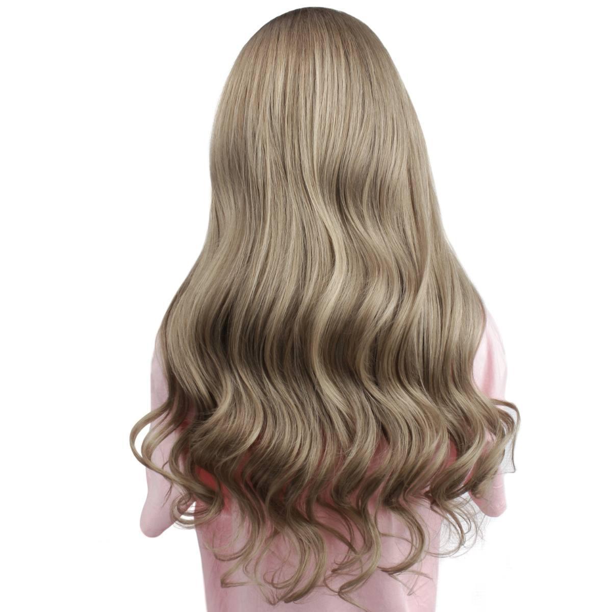 Raw Autumn Glueless 5x5 HD Lace Professionally Colored 100% Human Hair Closure Wig Private Label