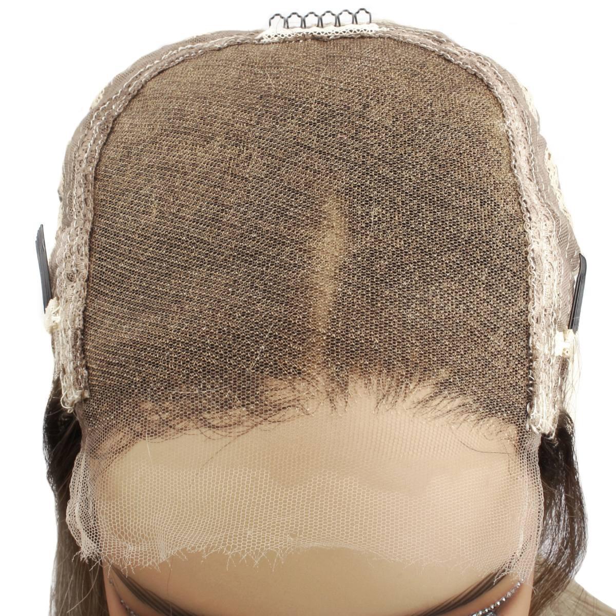 Raw Autumn Glueless 5x5 HD Lace Professionally Colored 100% Human Hair Closure Wig Private Label