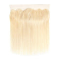 Blonde Straight 13x4 Transparent Lace Human Hair Frontal Private Label