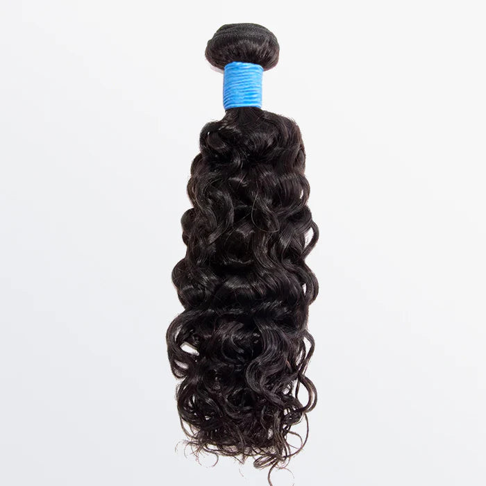 Italy Curly Brazilian 100% Virgin Hair Bundles 1B Natural Black