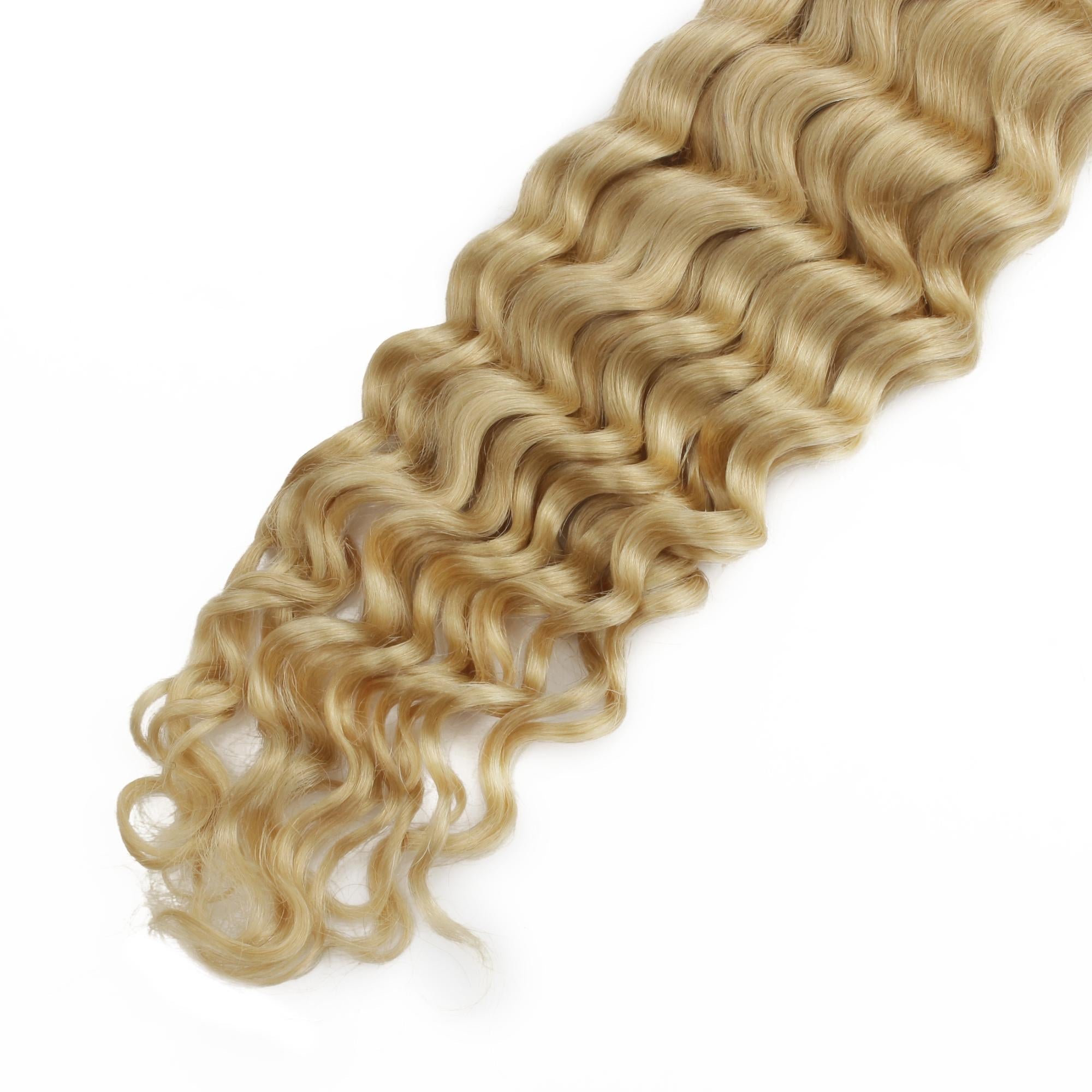 Blonde Deep Wave Bulk 100% Human Braiding Hair Private Label