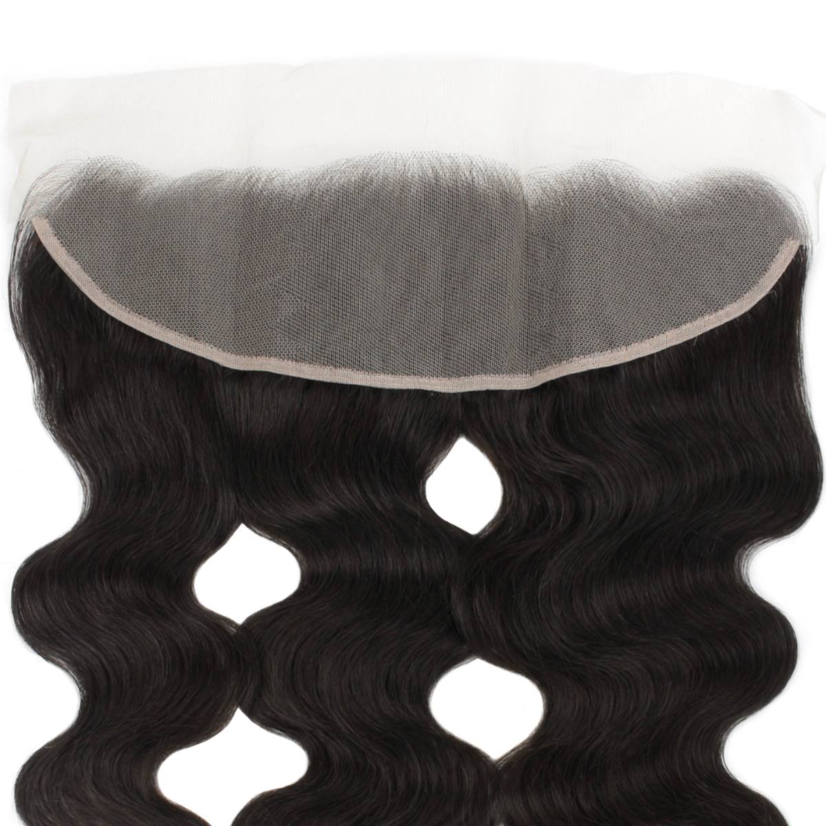 Brazilian Body Wave 13x4 Transparent Lace Human Hair Frontal Private Label