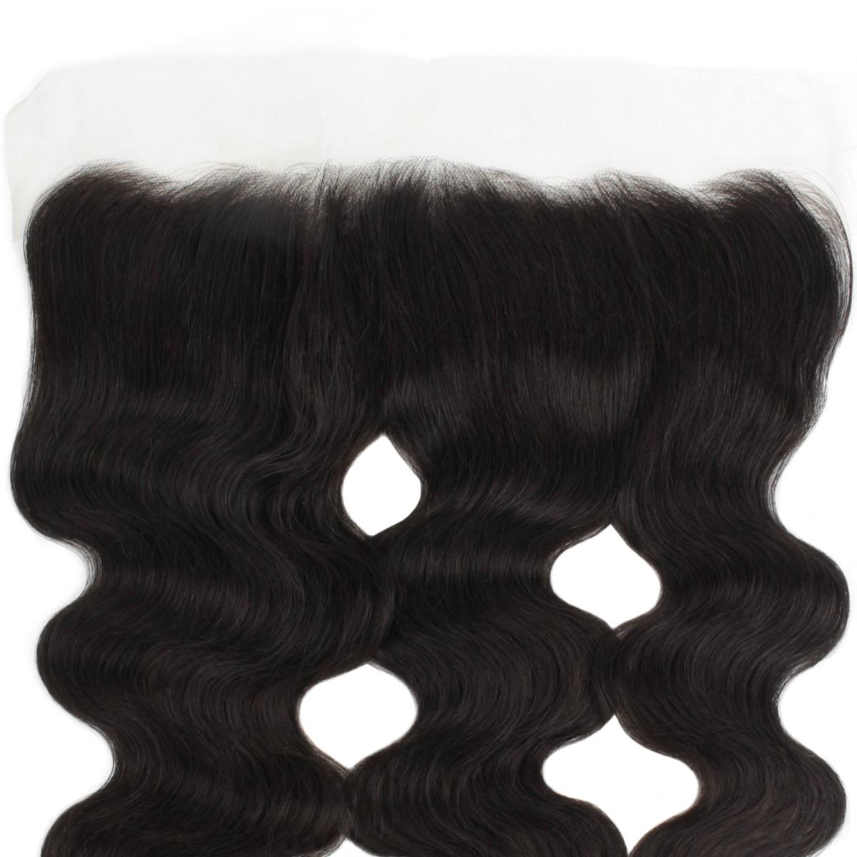 Brazilian Body Wave 13x4 Transparent Lace Human Hair Frontal Private Label