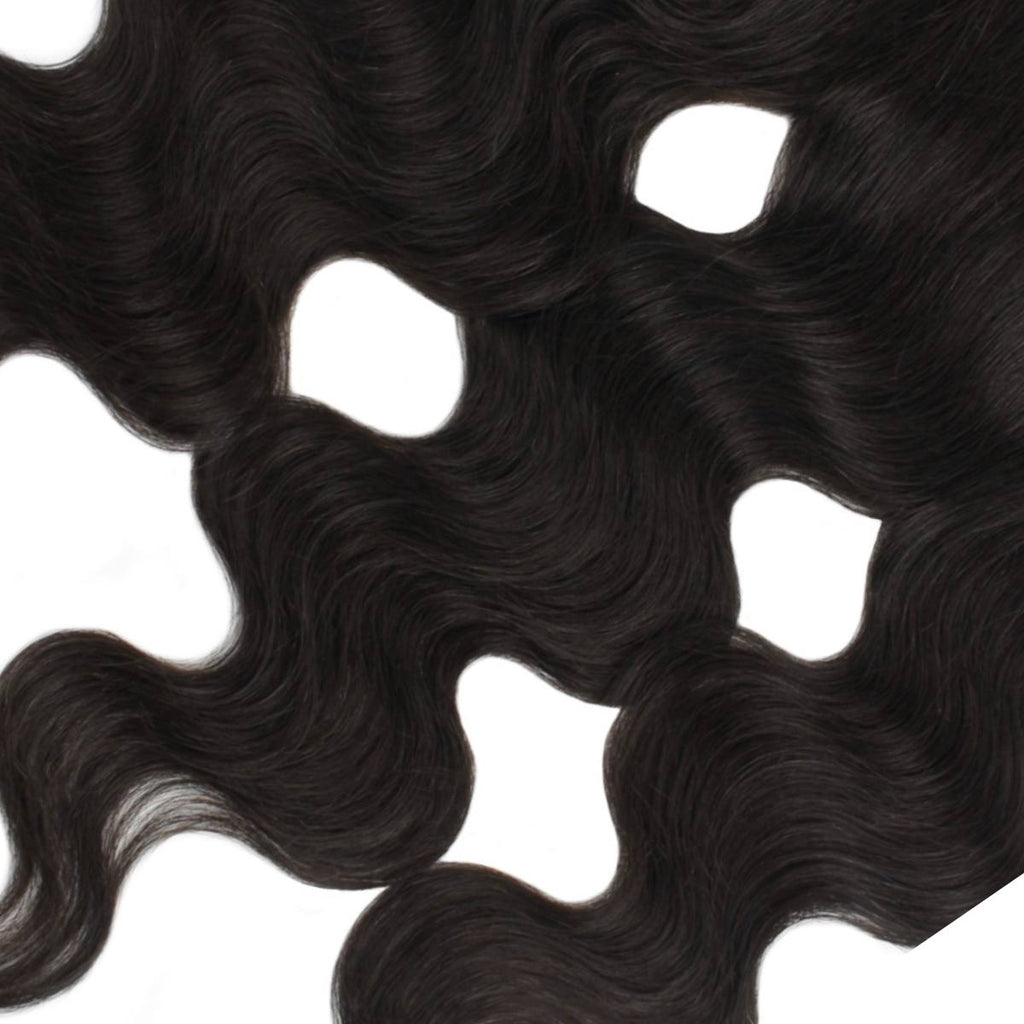 Brazilian Body Wave 13x4 Transparent Lace Human Hair Frontal Private Label