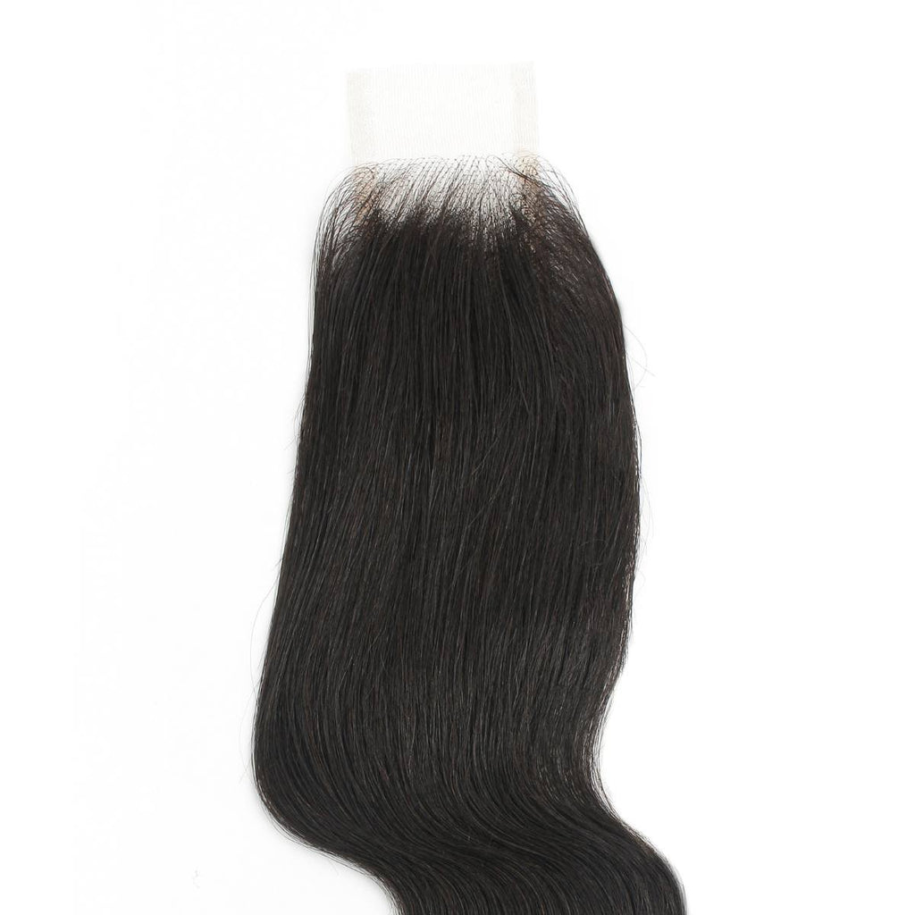 Brazilian Body Wave 2x6 Transparent Lace Human Hair Closure Private Label