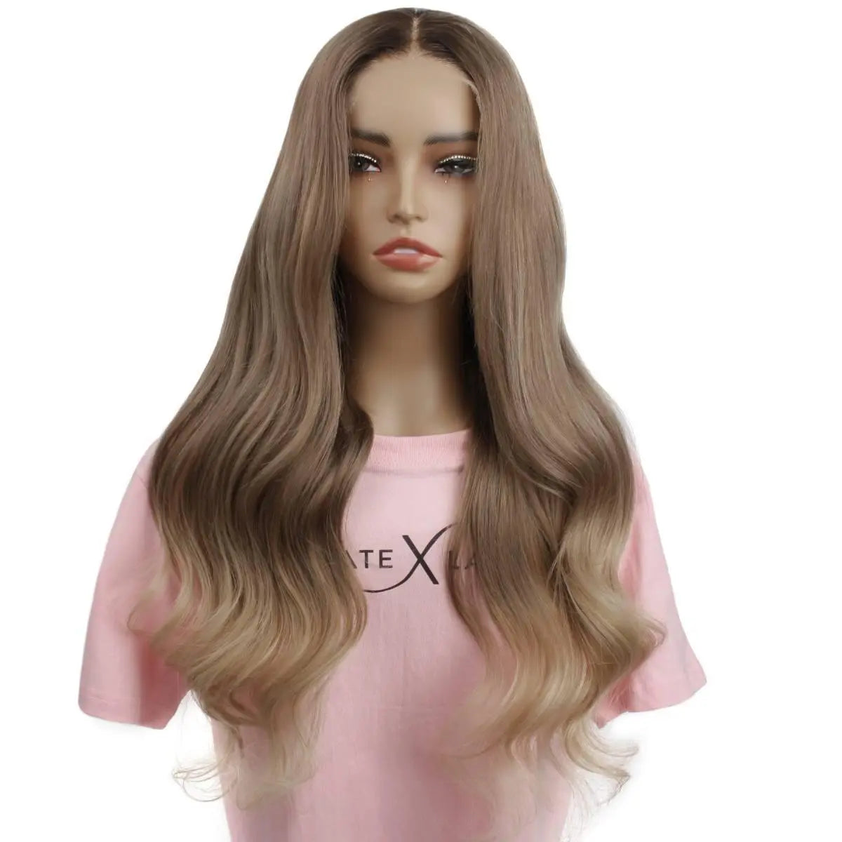 Cora Glueless 5x5 HD Lace Professionally Colored 100% Human Hair Closure Wig Private Label