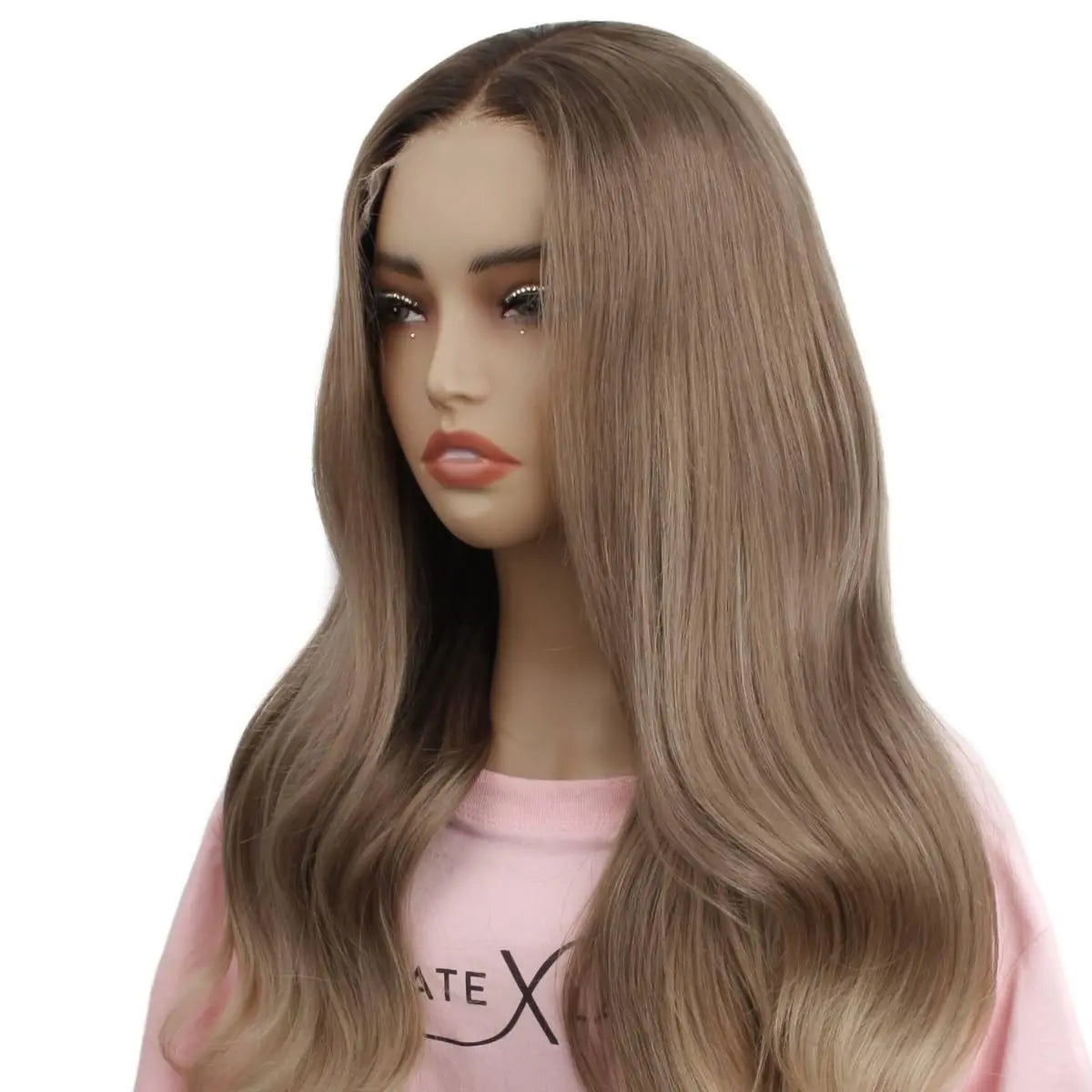 Cora Glueless 5x5 HD Lace Professionally Colored 100% Human Hair Closure Wig Private Label