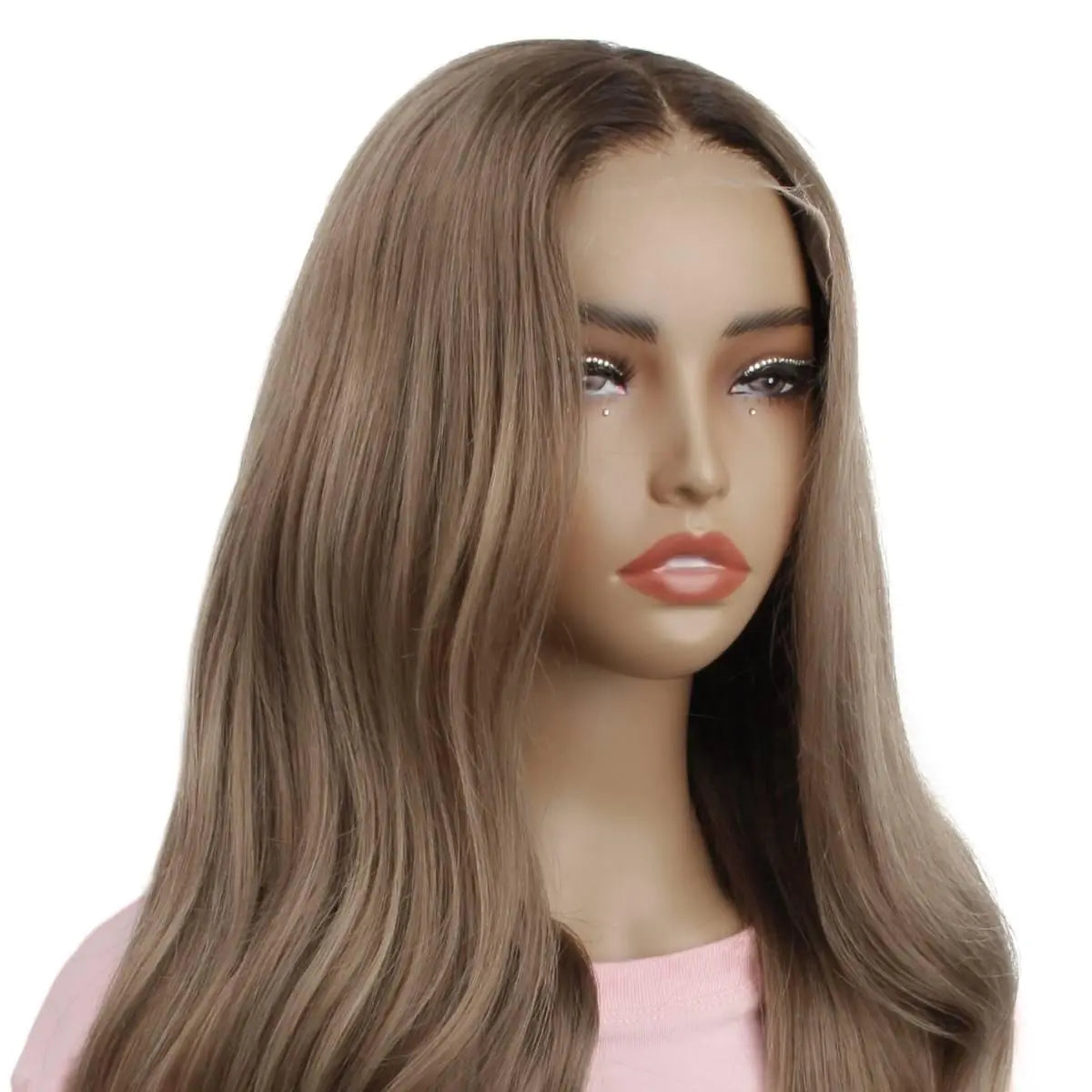 Cora Glueless 5x5 HD Lace Professionally Colored 100% Human Hair Closure Wig Private Label