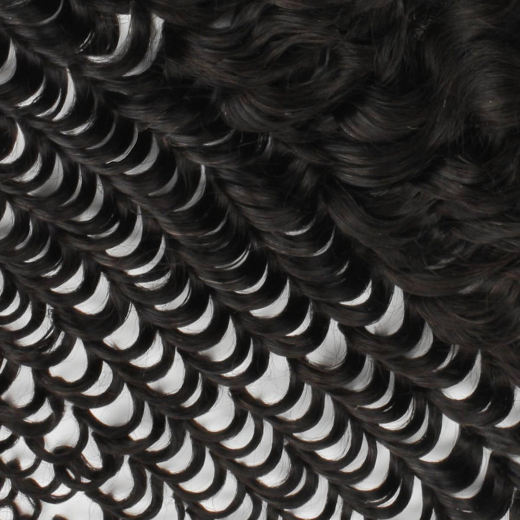 Deep Wave 13x4 HD Lace Human Hair Frontal Private Label