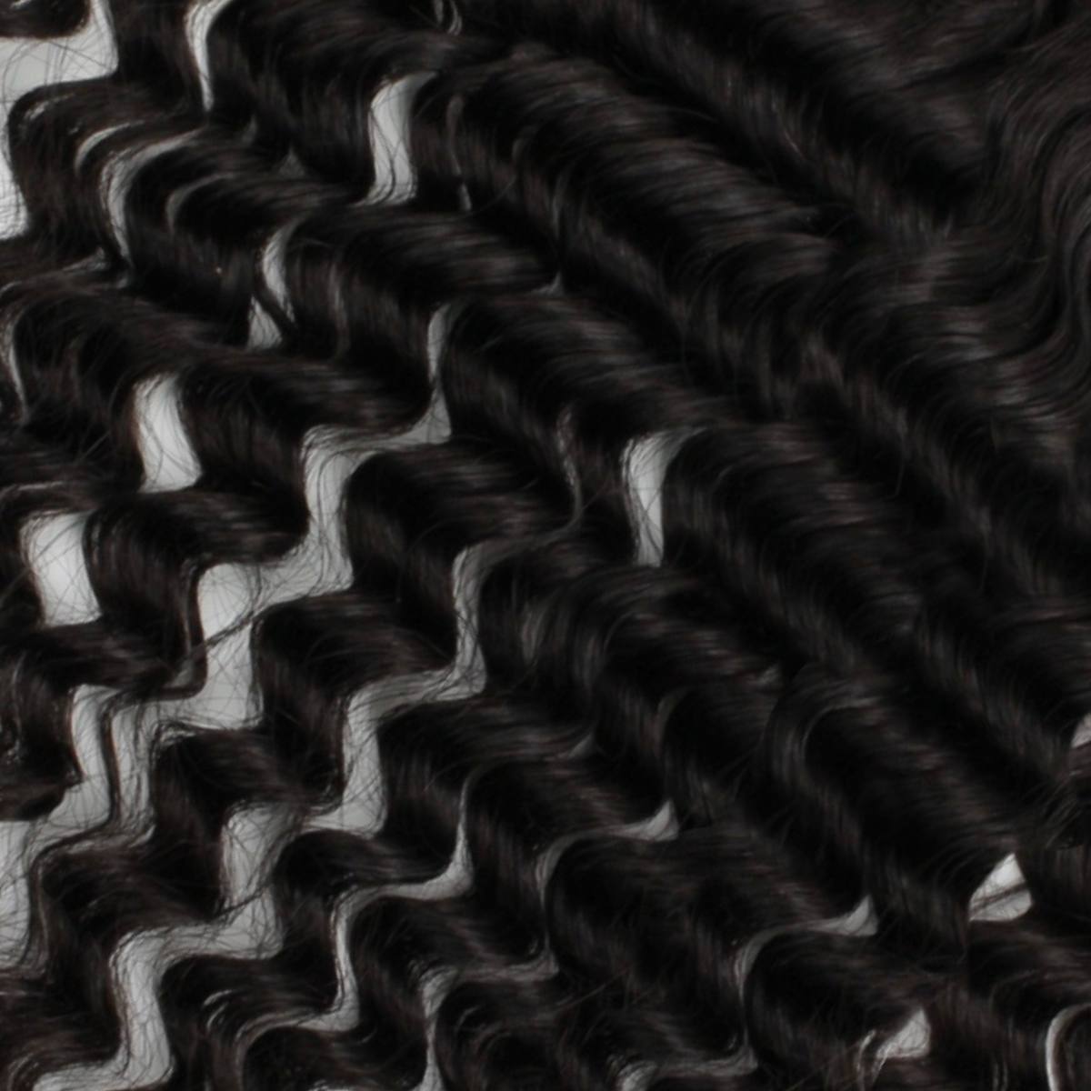 Deep Wave 13x4 Transparent Lace Human Hair Frontal Private Label