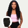 Deep Wave 7x7 HD Lace Human Hair Closure Private Label