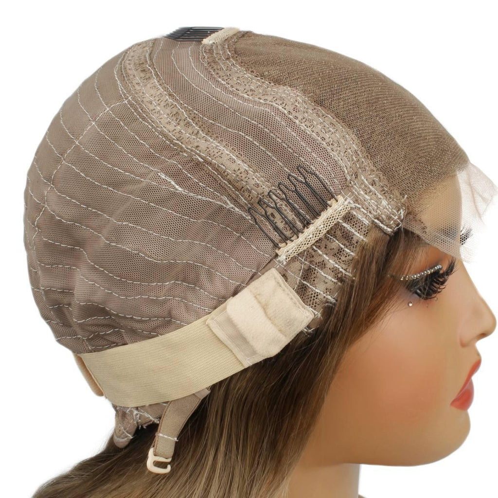 Raw Gabriella Glueless 5x5 HD Lace Professionally Colored 100% Human Hair Closure Wig Private Label