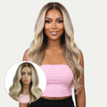 Raw Gabriella Glueless 5x5 HD Lace Professionally Colored 100% Human Hair Closure Wig Private Label