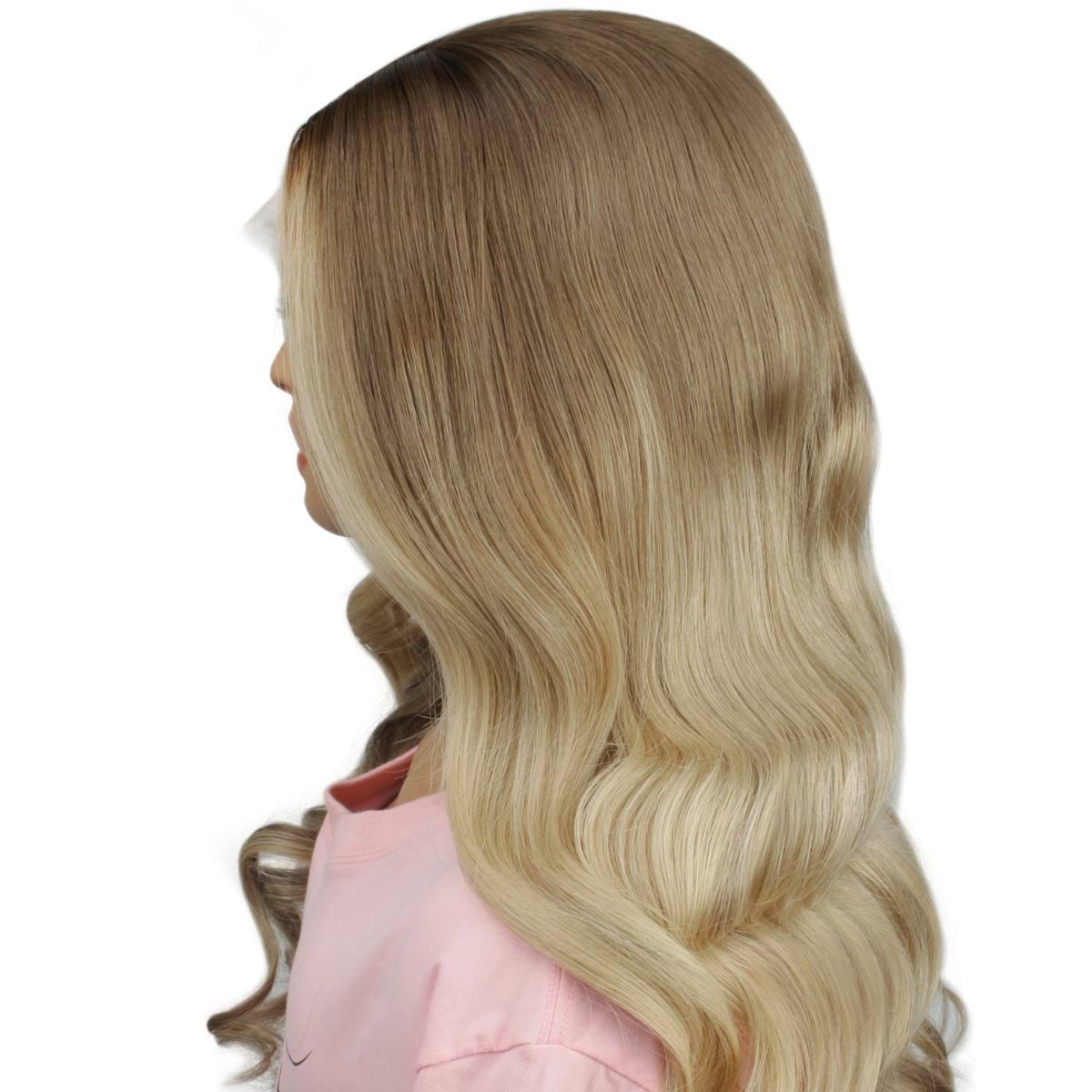 Raw Gabriella Glueless 5x5 HD Lace Professionally Colored 100% Human Hair Closure Wig Private Label