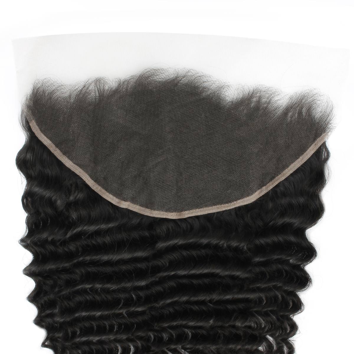Deep Wave 13x6 HD Lace Human Hair Frontal Private Label