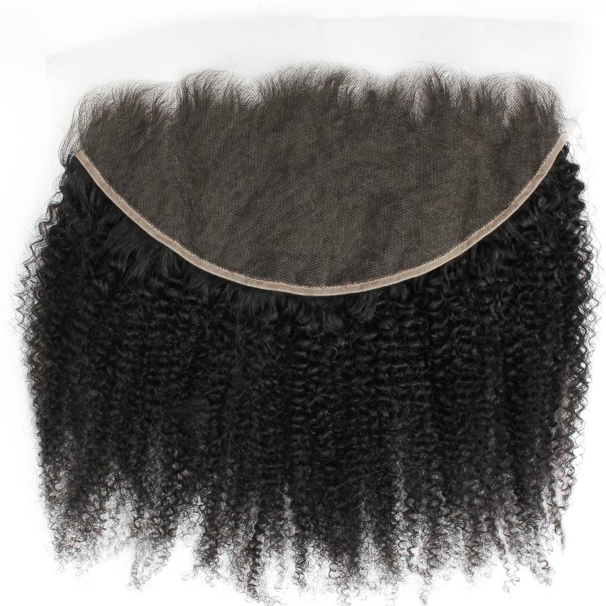 Afro Kinky 13x6 HD Lace Human Hair Frontal Private Label