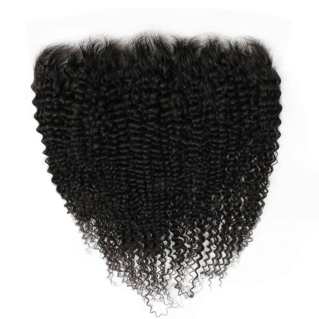 Jerry Curl 13x6 HD Lace Human Hair Frontal Private Label