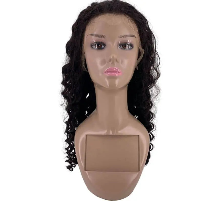 Deep Wave 13x4 HD Lace Front Human Hair Wig Private Label