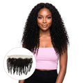 Jerry Curl 13x4 HD Lace Human Hair Frontal Private Label