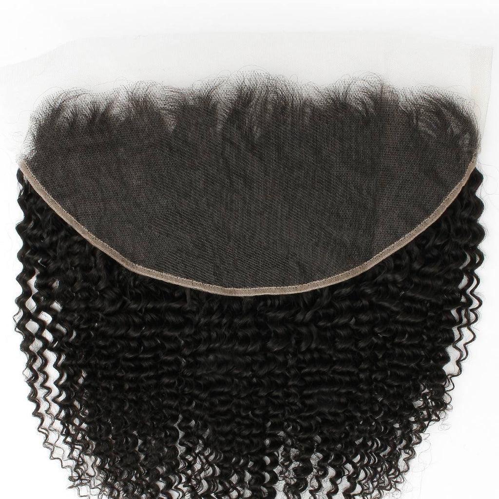 Jerry Curl 13x6 HD Lace Human Hair Frontal Private Label