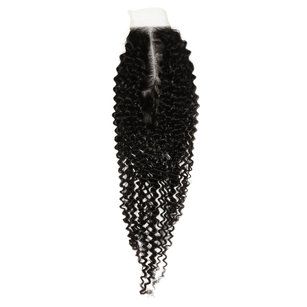 Jerry Curl 2x6 Transparent Lace Human Hair Closure Private Label