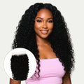 Jerry Curl 4x4 Transparent Lace Human Hair Closure Private Label